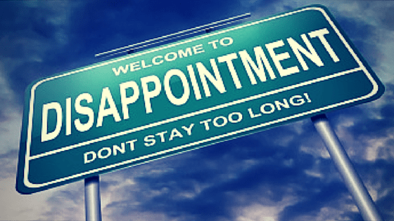 Dealing with Disappointments as a&nbsp;Believer