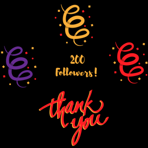 200 Followers!